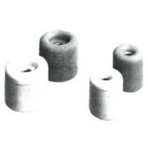 Prestien&knuppel - Butoir de porte Nr.21 blanc 40X35mm (Par 25)