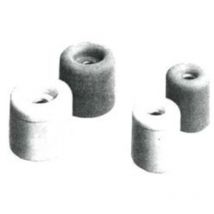 Prestien&knuppel - Butoir de porte Nr.23 rouge 30X34mm (Par 50)