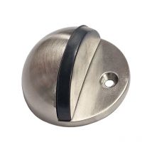 Butoir demi lune au sol couleur inox ou noir Inox