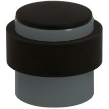 Normbau – Butoir nylon UP 38 gris – 40 x 38 mm – Matières, Forme, Mode de fixation, Quantité par pack, Finition métal