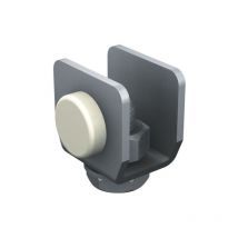 Mantion - Butoir pour porte à déplacement droit hercule Pour rail 9010 90 Galvanisé a visser