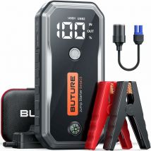 Buture - Booster Batterie Voiture 5000A, 26800mah Portable Jump Starter (Jusqu'à 10l Diesel Ou All Gas) Démarrage De Voiture avec Grand Écran