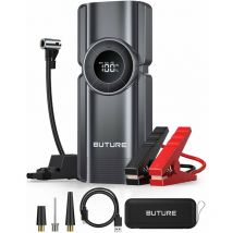 Buture - Starthilfe Powerbank 2500A Spitzenstrom 2000mAh Auto Starthilfe mit LCD-Display(Für alle Benzinmotor oder 8,0L Dieselmotoren),
