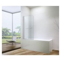 Buylando.shop - 100 x140 cm Attacco per vasca da bagno Divisorio per vasca da bagno a muro