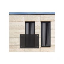 Buylando.shop - 150x90cm Balcone francese, Finestra parigina, Protezione anticaduta, Uscita di sicurezza