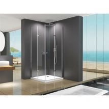 Buylando - Caroline 80x80x180 cm Eck Duschkabine Dusche