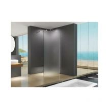 Buylando.shop - Parete doccia 1590x2000x10mm Lily - box doccia in vetro satinato - Satiniert