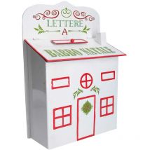 Vacchetti - Buzón metálico blanco nbd-9059 cm25,5x12h36