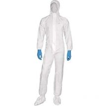 Essential White m - Traje de protecci n FR(40/42) no tejido con capucha