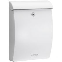 Arregui - Mininova E5331 Buzon Individual de Plastico de gran resistencia, tamaño m (din A4), blanco