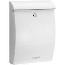 Mininova E5331 Boîte aux lettres en plastique robuste, Taille m (courrier format A4 et magazine), Boîte aux Lettres Murale, Anti-pluie,