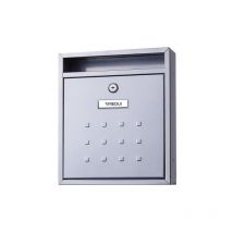 Arregui - Buzon Interior 310X260X90Mm Vertical Acero Plata Mira V1302