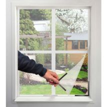 Euro marketing manufacturing zanzariera Buzz Away per finestre 150X180 cm