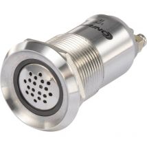 Conrad - Buzzer miniature tru components GQ19B-JM/R/12V 1231430 75 dB 12 v 25 mm x 42.4 mm 1 pc(s)
