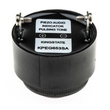 Buzzer piézo Rs Pro 80dB impulsion lente, 28V c.c. max, Montage panneau ( Prix pour 1 )
