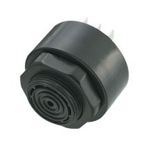 Buzzer piezoelettrico con terminali faston 6,35mm, 43cm, 80dB, 12Vdc 20mA Kepo KPI-G4313-3409
