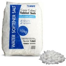 BWT - Cure Cubes Water Softener Salt Tablets 10kg Bag - 10TAB Food Grade Salt