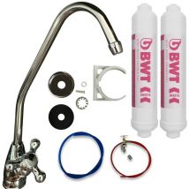 BWT - Magnesium Mineralizer In Line Under Sink Drinking Tap + 2 Water Filters