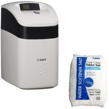 BWT PS10UK PERLA Silk Smart Enabled Luxury Water Softener Pearl Water 10L & Salt
