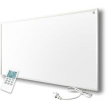 Byecold Infrarotheizung mit Thermostat 700 Watt, Infrarot wandmontage Elektroheizung Energiesparende, Heizpaneel Elektrisch mit Energiesparend