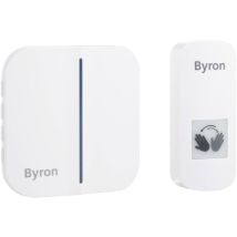 Byron Dby-23441 Sonnette Sans Pile Blanc S413782