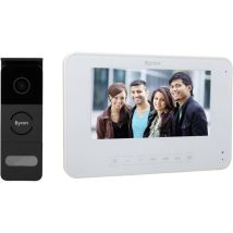 Interphone Vidéo Infrarouge 2 Fils 17.8cm – Vision Nocturne 110° – Installation Facile – Dic24312 – Byron