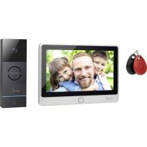 Visiophone Filaire Avec Caméra Hd Et Vision Nocturne – Lecteur Rfid Intégré – Écran Tactile 7 Pouces – Installation 2 Fils – Byron