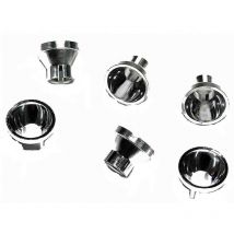C-7468 Jeu de 6 paraboles pour leds, indiquées pour concevoir des barrières photoélectriques