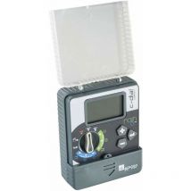 Bricomed - Programmateur d'arrosage c-dial 24 Volts + transformateur - 6 Voies - rain irrigation