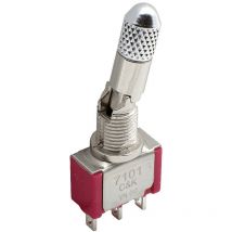 7103MD9ABE Interrupteur à levier 20 v/ac, 20 v/dc 0.4 a 1 x On/Off/On 1 pc(s) Bulk - C&k Switches