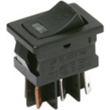 C & K Switches DM21J12S205PQ Interruttore a bilanciere 125 V/AC 3.00 A 2 x On / On 1 pz. Bulk