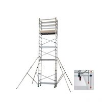 Matisère - Fahrbare Podesttreppe - Maximale Arbeitshöhe 6.90m - AL620/ALT-LIV