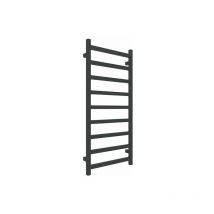 Matisère - Sèche-serviette électrique noir de 1680mm de haut et 500mm de large - 600 Watt - SIM1680/500E1N