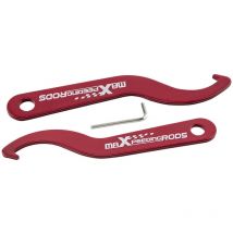 Maxpeedingrods - 2pcs Adjustment Wrench Damper Shock Spring Universal Coilover Spanner 3-7/8 Inch