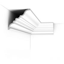 C327 MANOIR corniche plafond Orac Decor - 15,9x14,3x200cm (h x p x L) - moulure décorative polyuréthane Pack 2 pièces