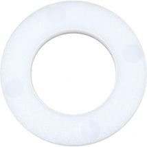C48564 – Satz mit 100 Unterlegscheiben aus Polyamid/PA/Nylon M8 Außen-Ø 16 mm, Dicke 1,7 mm – din 125
