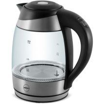 Eldom - C520 lux Glaswasserkocher, Fassungsvermögen 1,7 l, Wassertemperatur-Bedienfeld, 2200 w