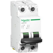 Schneider Electric - Acti9 C60H-DC - disjoncteur modulaire - 2P - 13A - courbe c - A9N61529