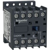 Schneider Electric - Ca2kn40m7 Schneider - Contacteur Tétrapolaire - 4no - 10a - Bobine 220vac - Vis - Ca2kn