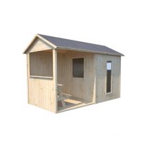 Cabane en bois pour enfant avec table - Jazz