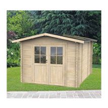 Alce - Abri de jardin en bois Opéra 6m² 300cm250cm