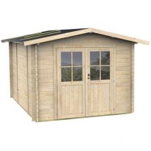 Alce - Opera2 250x250 cm maison en bois certifiée pefc jardin terrasse balcon
