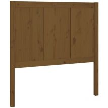 Cabecero accesorio para dormir mueble de dormitorio 95,5 x 4 x 100 cm madera maciza marrón claro TDL0202824