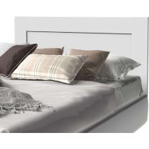 Cabecero De Cama Aroa 164 cm Color Blanco Dormitorio Moderno