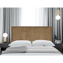 Cabecero cama Madrid antimanchas 165*125 marrón - marrón