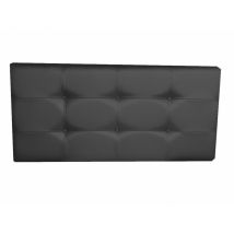 Cabecero cama polipiel moderno 105*70cm texas botones negro