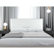 Decorquality - Cabecero cama tapizado londres 90*70 blanco