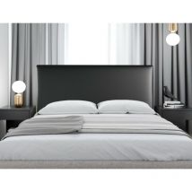 Decorquality - Cabecero cama tapizado londres 135*70 negro