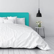 Happers - Cabecero de Cama Turquesa Tapizado 109x49x7 (cama 105) Turquesa