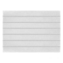 Aznar - Cabecero de cama Africa tapizado terciopelo Blanco - Cama de 135